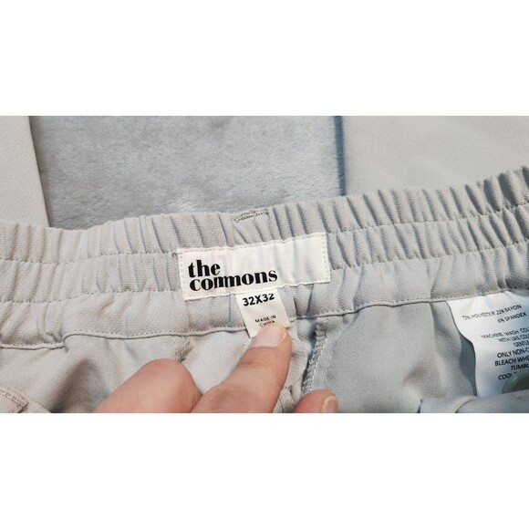 The Commons Men's Light Grey 32X32 Hybrid E-Waist Trouser Pants NWT - Picture 6 of 10